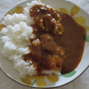 きな粉たっぷりカレー